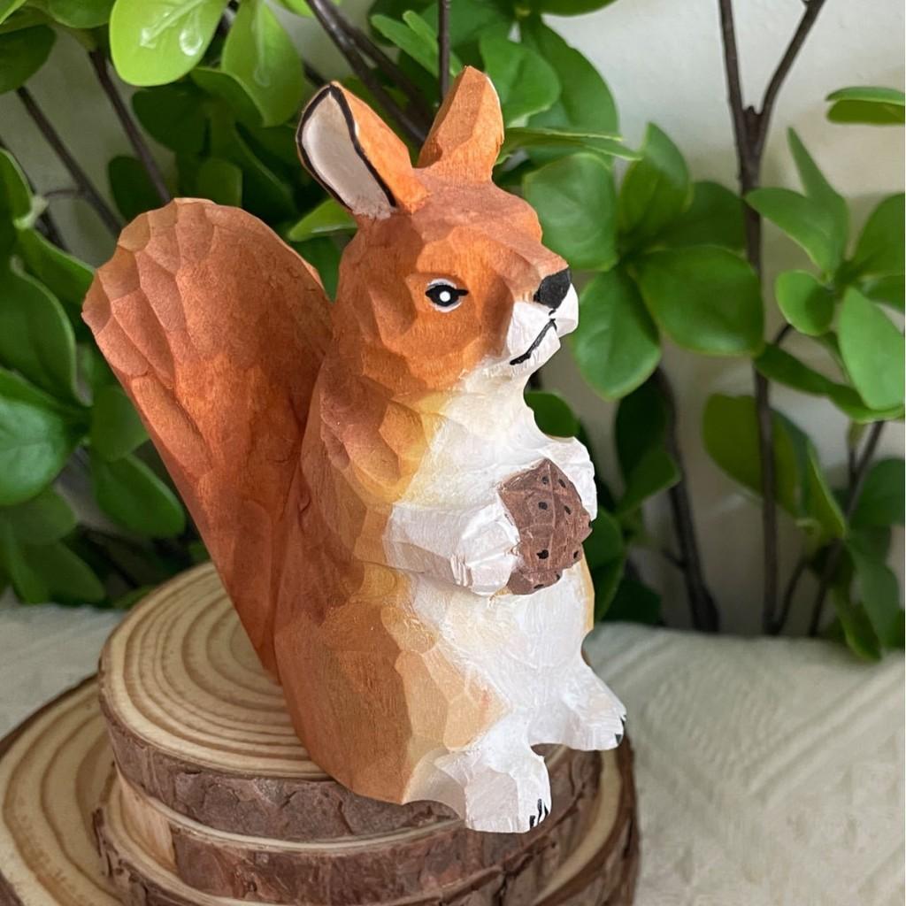 Wooden Giraffe Animal Figurine For Diy Home Decor Kids Bedroom Tabletop Display
