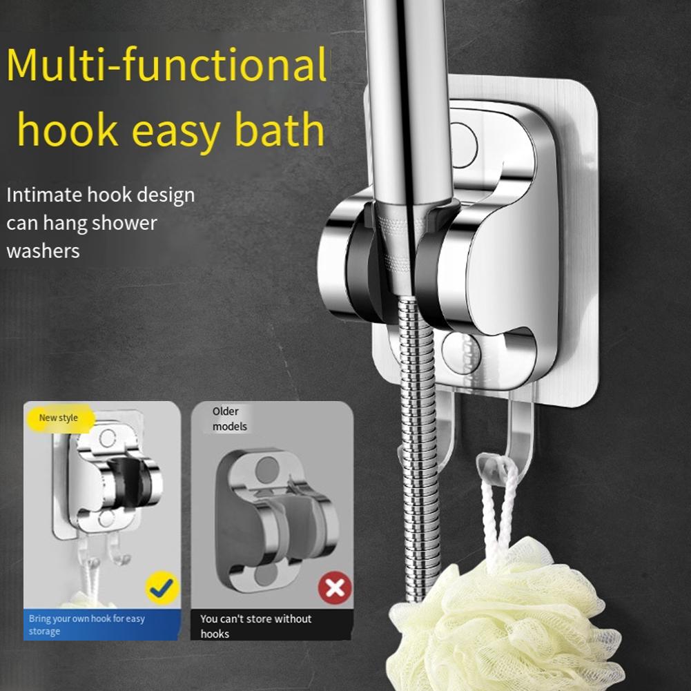 Adjustable No Punch Shower Head Bracket Adjustable