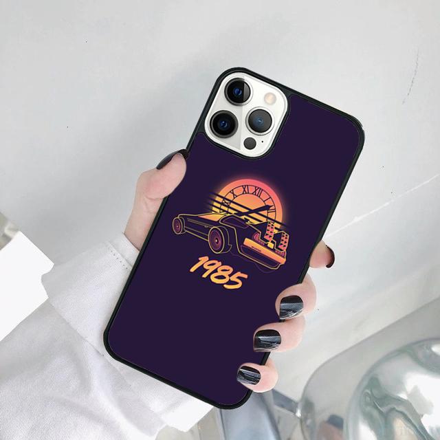 Back to the Future Movie Phone Case Cover For for iPhone 17 Air 16 15 14 11 12 13 Pro MAX Plus