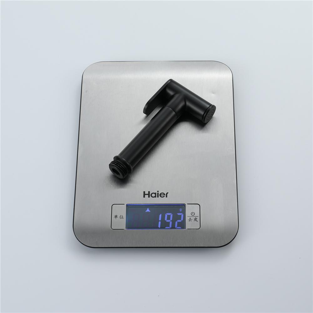 HIDEEP Modern Bathroom Bidet Faucet Brass Vertical Spray Single Cold Water Switch Toilet Sprayer Set