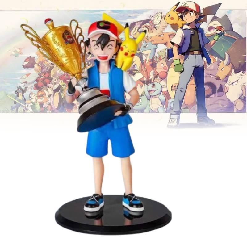 Ketchum Ash Action Figure Model Toy Cartoon Desktop Gift Decoration