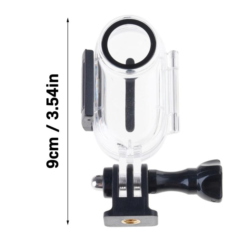 Waterproof Protective Case For 360 GO2 Mini Action Cameras Shell High Transparency Cover Secure Fit