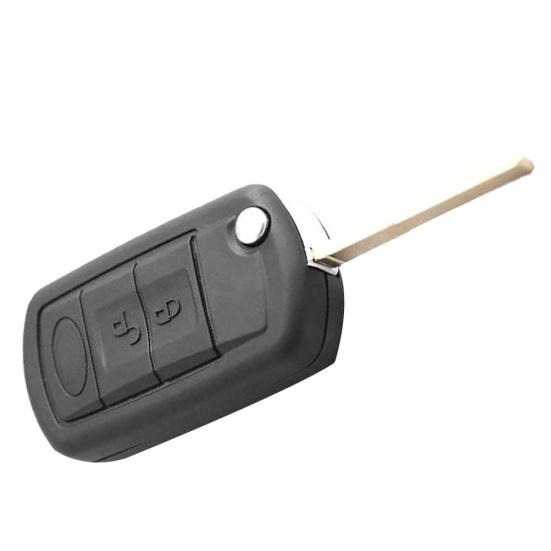 3 Buttons Remote Flip Car Key Fob Case Cover Shell for Land Rover