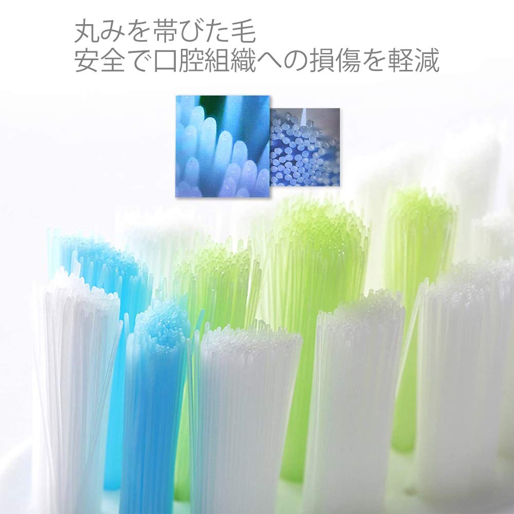 Electric Toothbrush Replacement Brush Compatible with Philips Sonicare Philips Sonicare Replacement Brush HX6064 Sonic 4 Set of 16 Compatible Brush