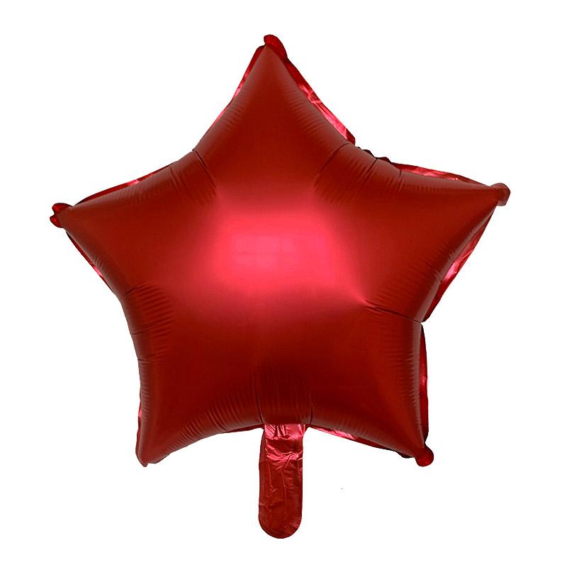 10pcs 18inch Gold Silver Foil Helium Star Balloon Wedding Decoration Baby Shower Kids Birthday Party Pure Air Globos Supplies