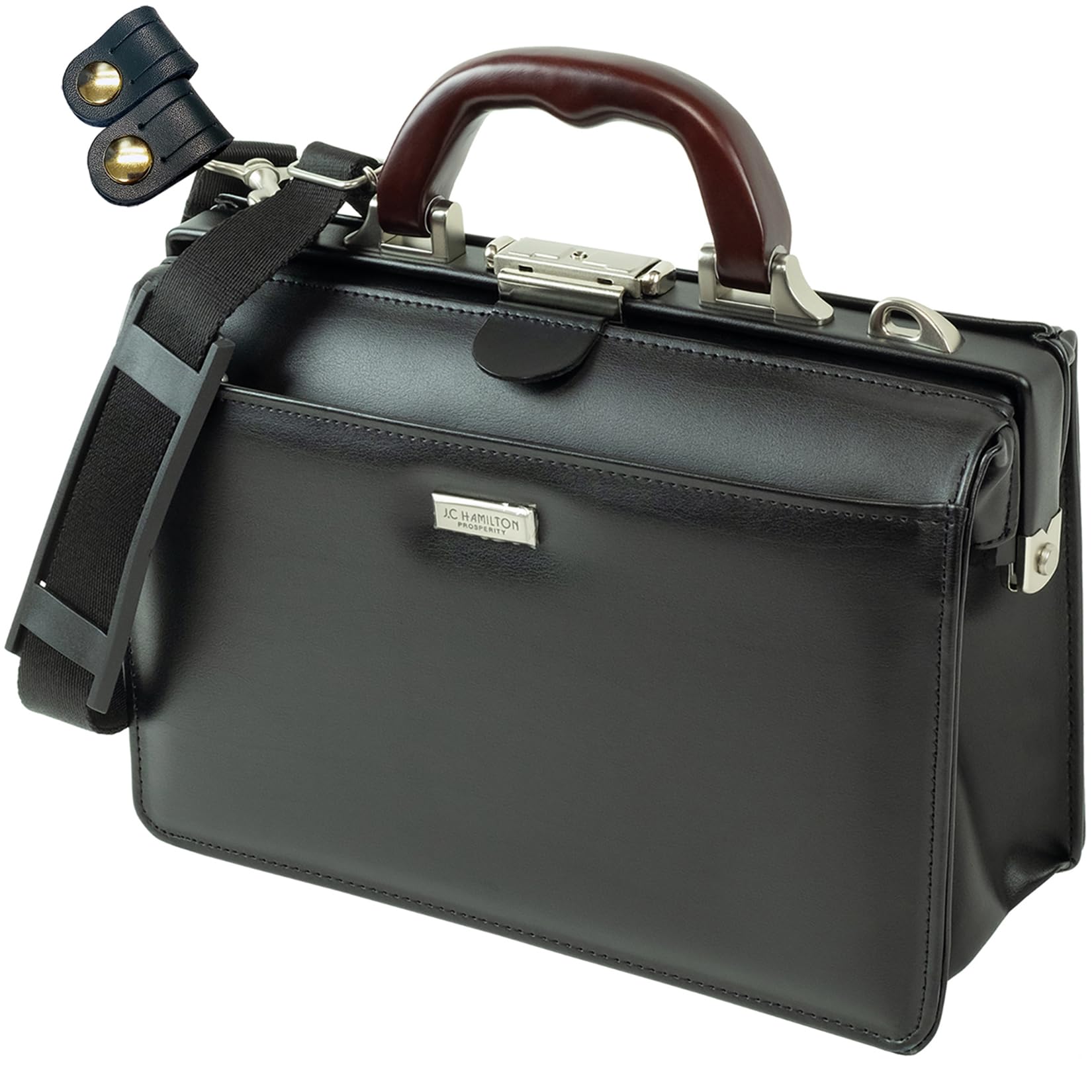 

Мини-сумка Dulles с ручками из натурального дерева, вмещает документы формата B5, 750 г, идеально подходит для поездок на работу, сделано в Японии, Тоёока, с двумя кабельными стяжками Takehachi