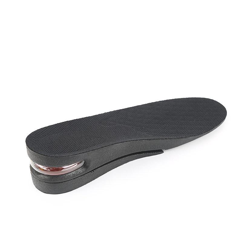 Two-layer PU Foam Insole 5cm Inner Height-increasing Insole Men's Invisible Sports Inner Height-increasing Pad Shock-absorbing Leisure Full Pad