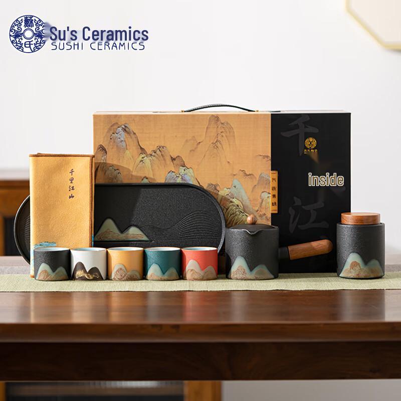 Su s Hand-Painted Ceramic Tea Set