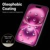 25pcs High Aluminum 380 Glue Silk Screen Printed Tempered Glass Film