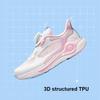 Anta Kids Lingyun 2.0 Fabric Comfortable Non-Slip Low-Top Running Shoes Kids sneaker White Pink 322439903-2
