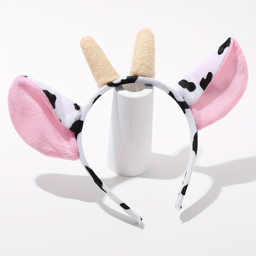 Halloween Cow Big Ear Headband