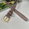 Elt Women's New Leather Belt Fashion Versatile Waist Thin Belt with Casual Pants Leather