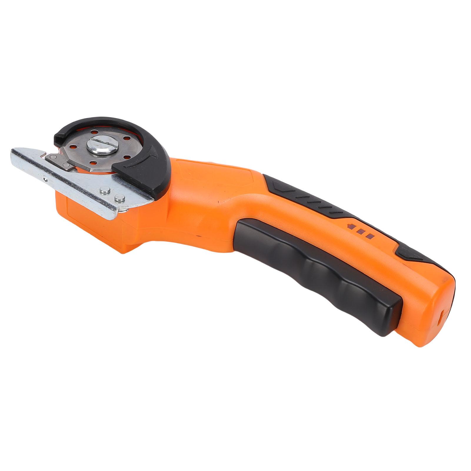 

Electric Scissors with LED Light Li Battery Powered Cordless Cutter for Cardboard Leather Fabric Carpet