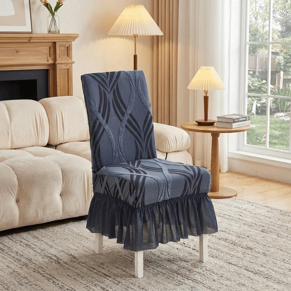 Thickened Dining Chair Cover Wear-resistant Chair Slipcover Practical Seat Cover Office