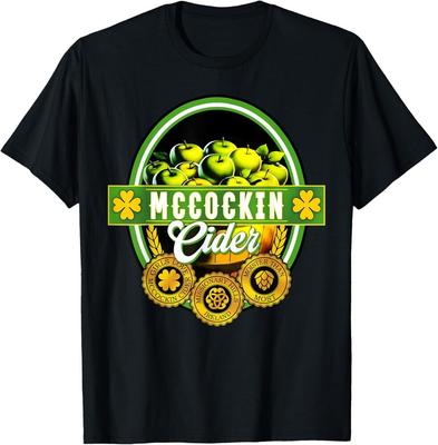 Koszulka unisex z zabawnym powiedzeniem o cydrze Mccockin w stylu vintage