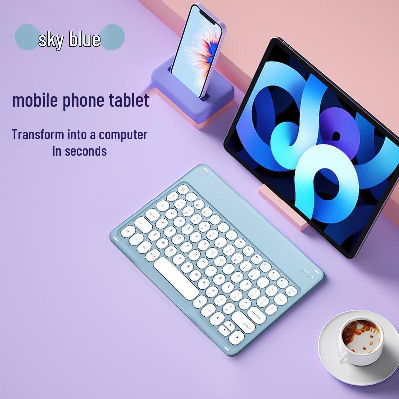 Universal Magic Wireless Bluetooth Keyboard for iPad, Huawei, Samsung, Tablet & Phone. Portable & External.