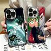 One P-Punch-Mans Tatsumaki Soft Phone Case For iPhone 15 16 17 Air 14 Pro Max 16E Plus 13 12 Mini Plating Anti-Fall Fundas