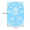 White Lace Arm flower Waterproof Body Art Temporary Tattoos Henna Stickers Tattoo Sticker Simulated