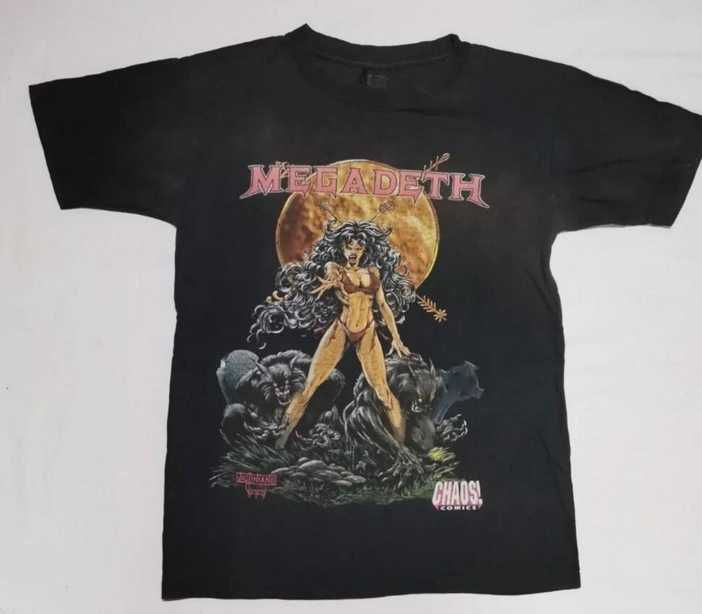 

Megadeth Комикс Футболка Хлопок Унисекс S-2345XL S