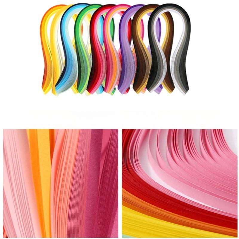 Origami Paper Set, Origami Tools and Materials Pack, Gradually Changing Color Origami Strips, Origami Tool Set 518