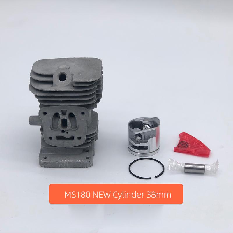 38mm 37mm Bore Cylinder Piston Kit Fit For Stihl New MS170 MS180 170 180 MS171 MS181 MS 171 181 MS181C Garden Gas Chainsaw Parts