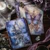 1PC Alice's Fantasy Series Dreamy Background Notebook DIY Material Base Card Paper Beautiful Day Notebook Material Pack