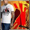 Samurai T-Shirt Deadly Warrior with Sword Bushido Code Japanese Steel Stance Tee
