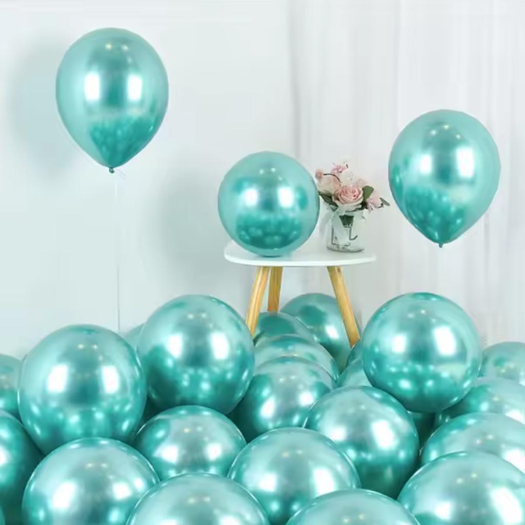 10pcs 5/10/12inch Latex Balloon Gold Silver Blue Christmas Red Green Wedding Happy Birthday Party Decor Ballon Matte Decoration