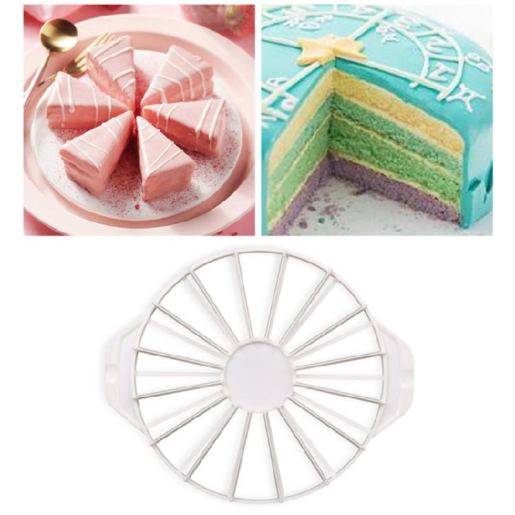 Slicing Pie Cake Slicer Cutter Cake Divider Bread Cake Portion Marker Press Cake Dividers Suitable for Cutting