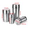 Stainless Seasoning Can Rotation Leak-proof Dredge Shaker Home Kitchen Seasoning Bottle