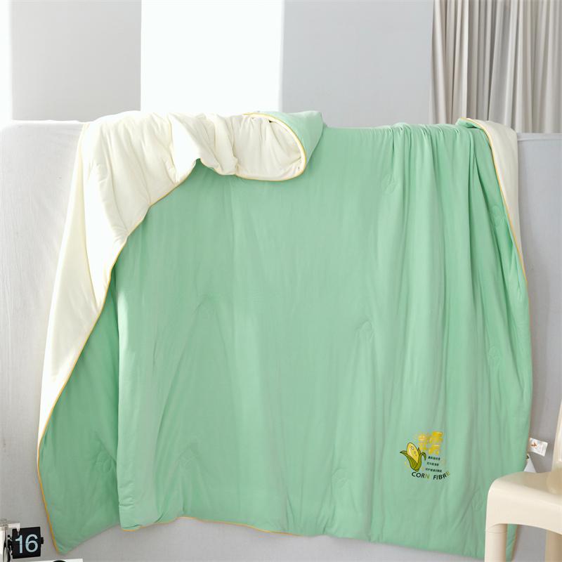 Strikket bomull mais myk klebrig dyne Sommer Cool Quilt Air Conditioning Quil, Fiber Sommerkjøling Aircondition teppe