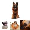 Kreatives 3D-Simulations-Hundekissen, Plüschtier Hund Stofftier für Kinder, Kurzer Plüschstoff, PP-Baumwollfüllung, Verschiedene Größen und Farben
