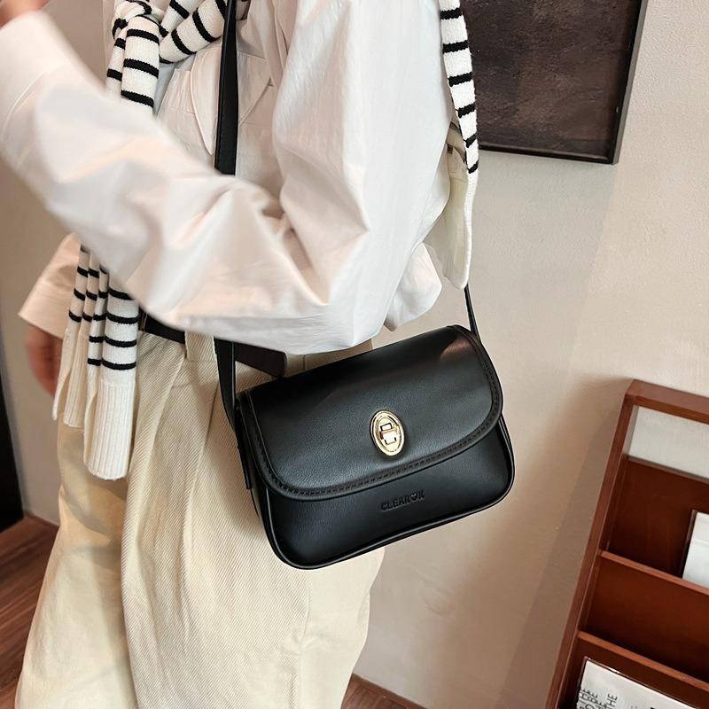 Popular Small Bag Women's New High-end Retro Versatile Shoulder Messenger Bag Small Square Bag