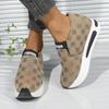 Fashion New Fashion Embroidered Platform Sneakers for Women Spring Comfort Slip on Walking Shoes Woman Lightweight Thick Sole Sneakers