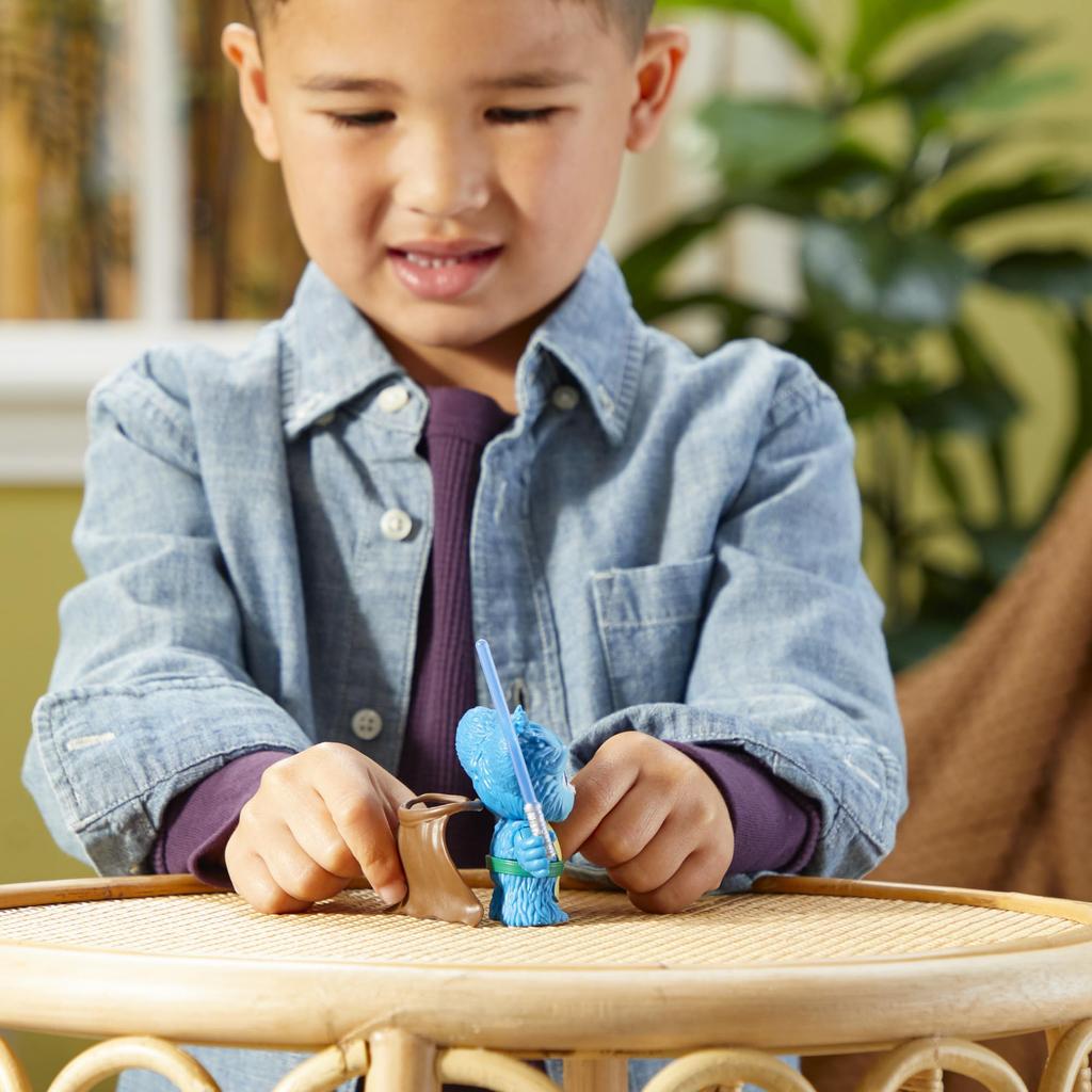 STAR WARS Young Jedi Adventures Nubs Action Tall Preschool Toy for Boys Girls Figure, 3-inch Toy, 3-Year-Old &