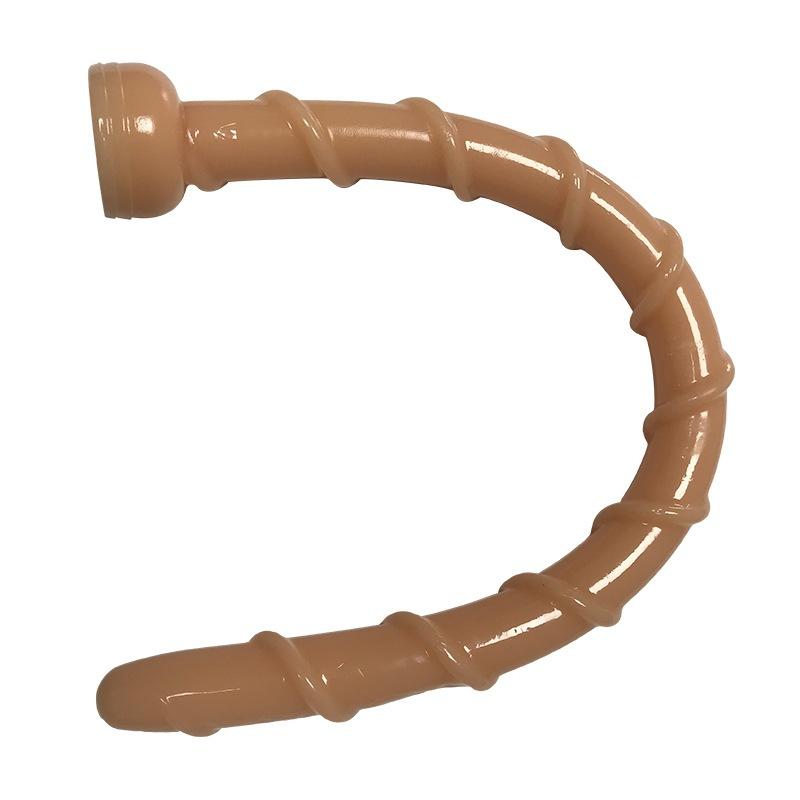 Overlength Anal Plug Dildo Thread Butt Plug Stimulate Vagina and Anus Massage Prostate Masturbator Soft Anal Sex Toys