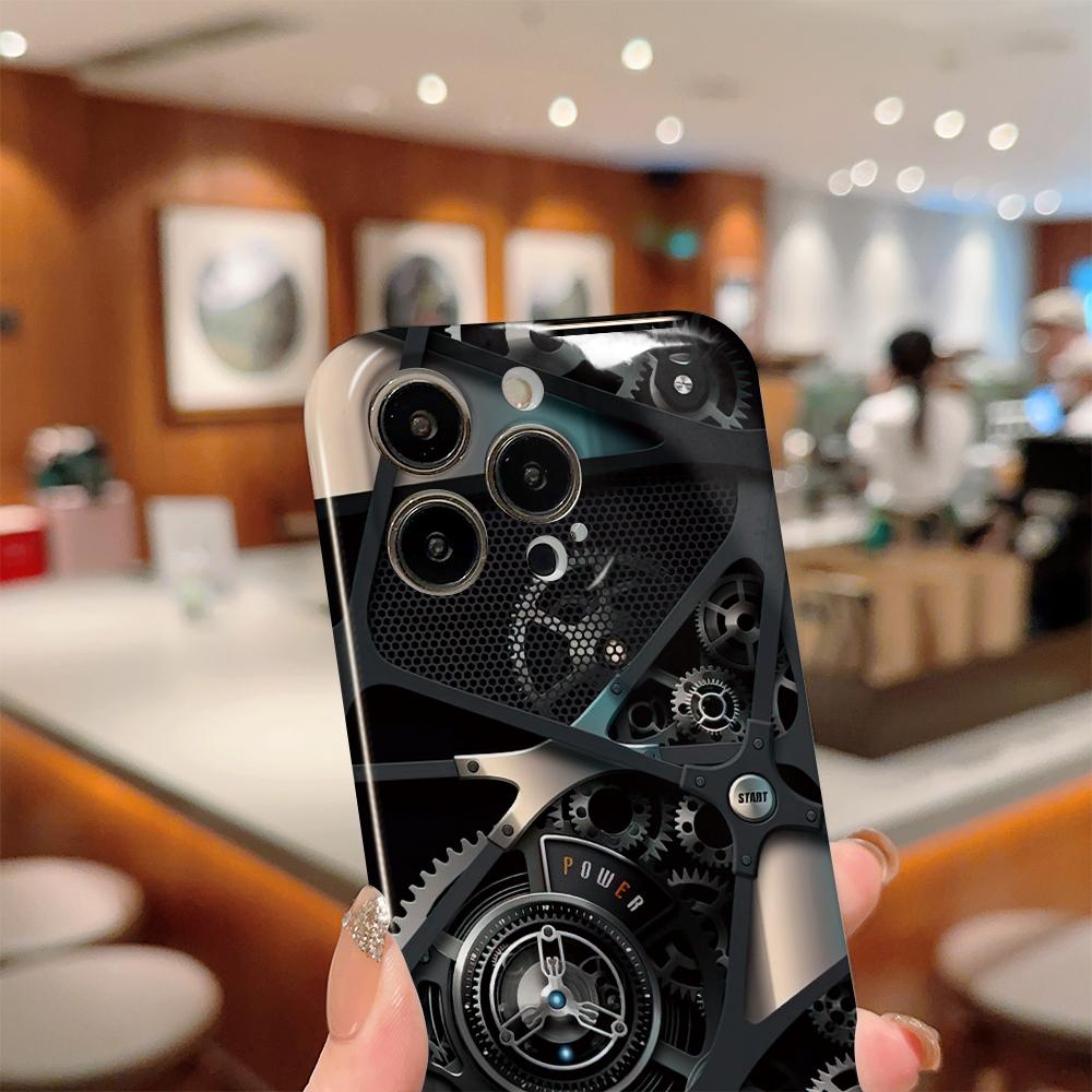 Husă de telefon cu film all-inclusive, design de modă desen animat, carcasă dură cu acoperire completă, husă cu protecție pentru cameră pentru OPPO A60 A96 Reno12 Realme C53 C75