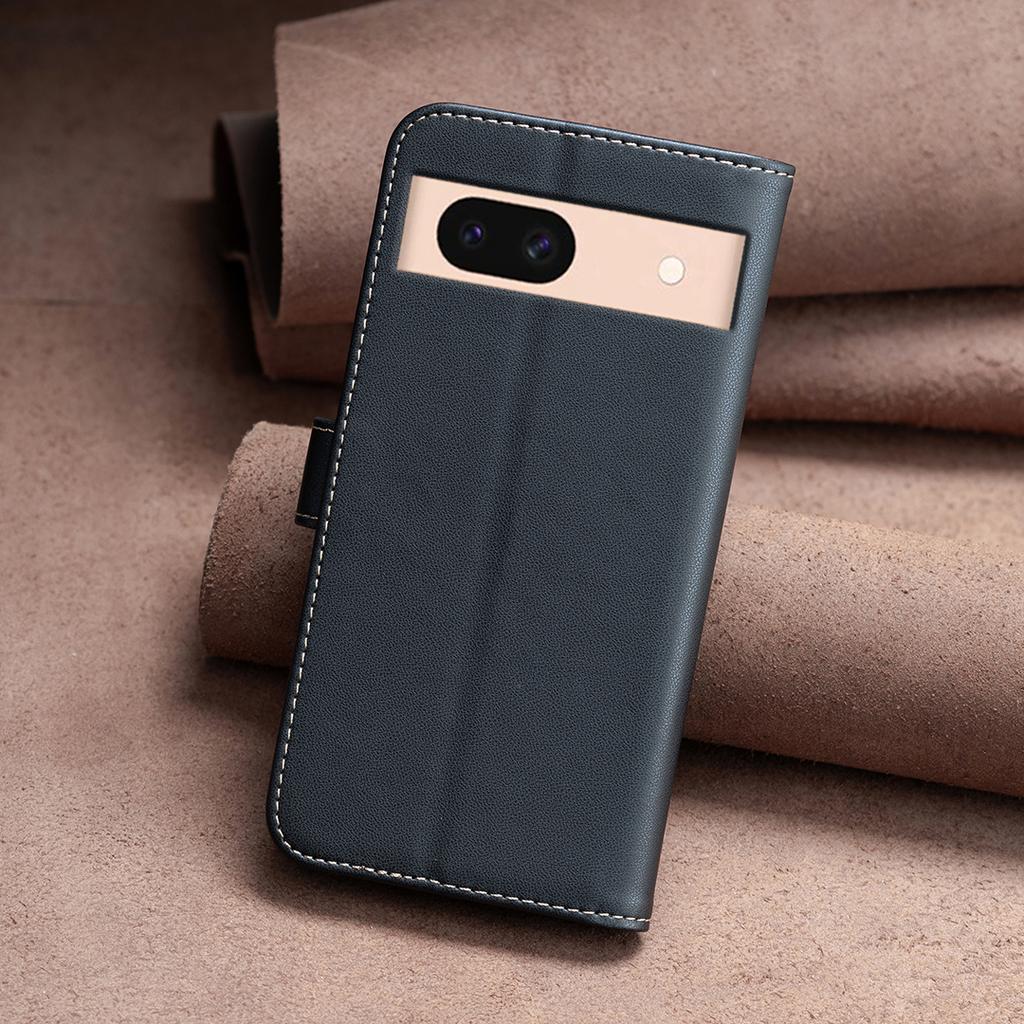 BINFEN COLOR BF17 For Google Pixel 8a Case Stand Leather Wallet Cover