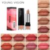 YOUNG VISION Matte Matte 12 Colors Single Lipstick Velvet Not Easy to Stick Cup Lipstick