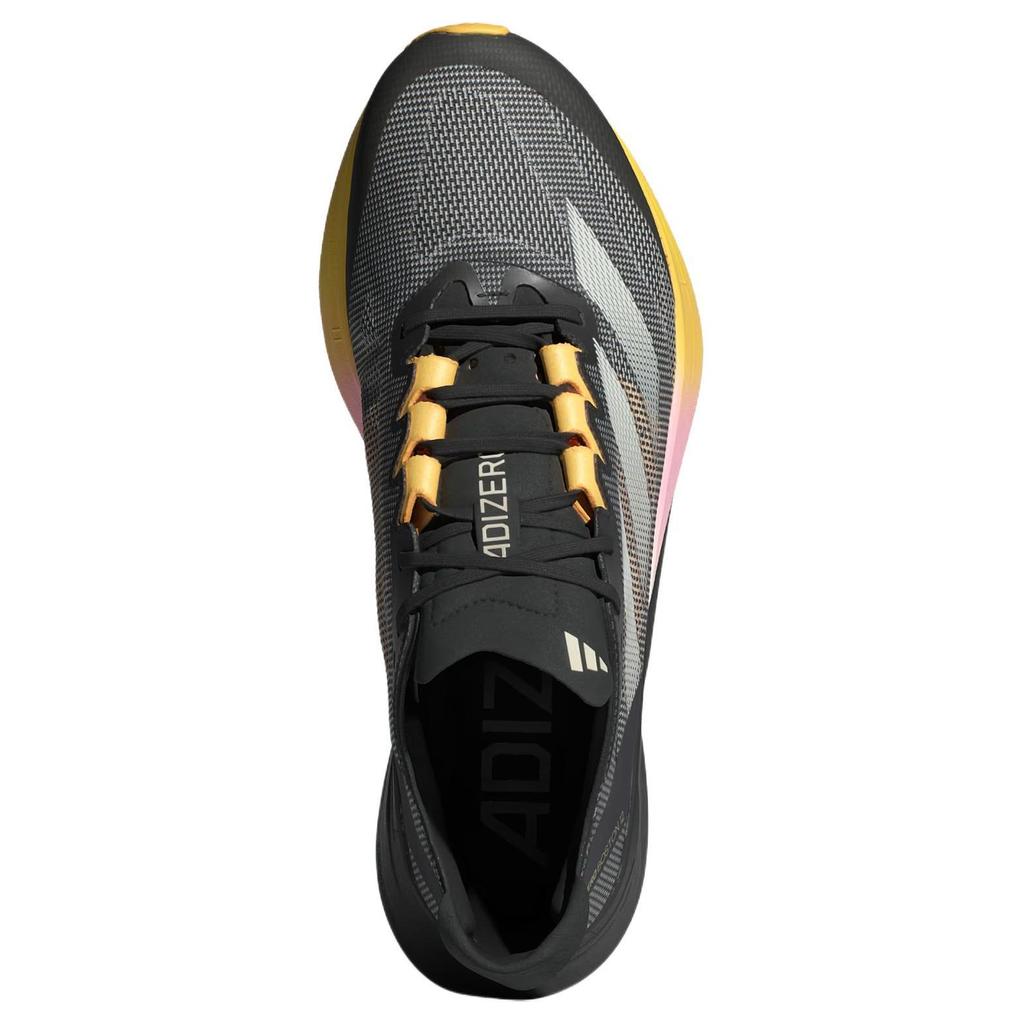 New Adidas Adizero Boston 12 Core Black Zero Metalic Spark IF9212