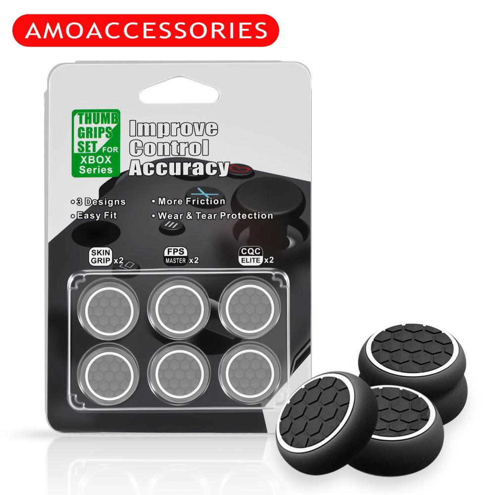 Silicone Joystick Caps for PS4/PS5/Xbox Controllers – 3-Piece Set