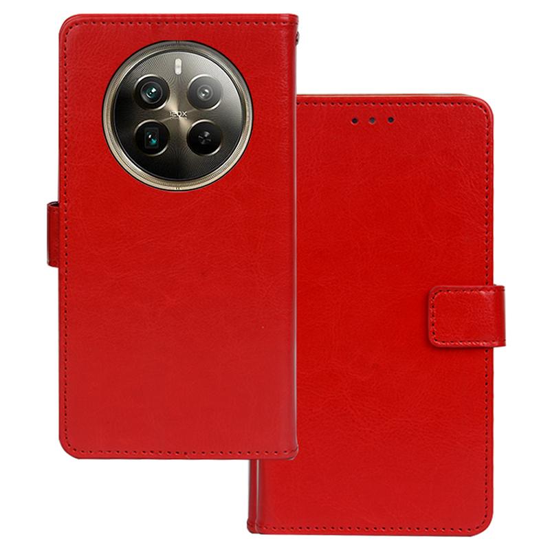 IDEWEI Etui dla Realme 12 Pro 5G/Realme 12 Pro+ 5G Składana podstawka Skórzane etui portfel na telefon