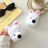 Plush West Highland Puppy Apple Bluetooth Headset Case AirPods pro1 Cute AirPods 1