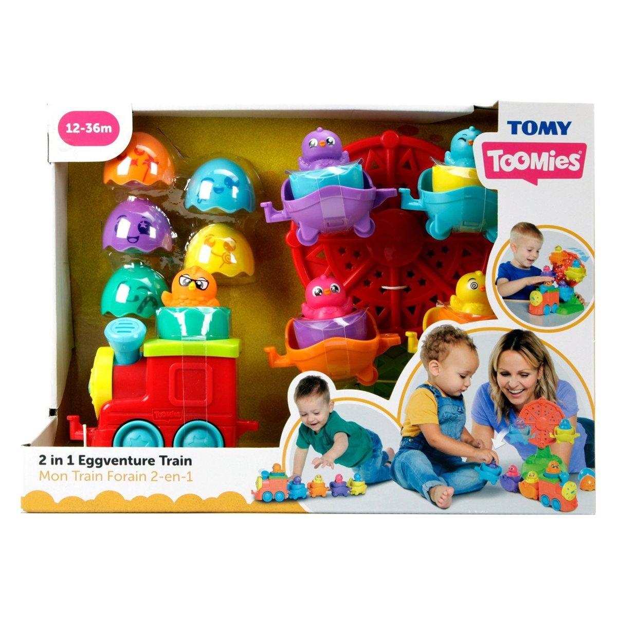 

73099 Поезд Tomy 2-в-1 и колесо обозрения