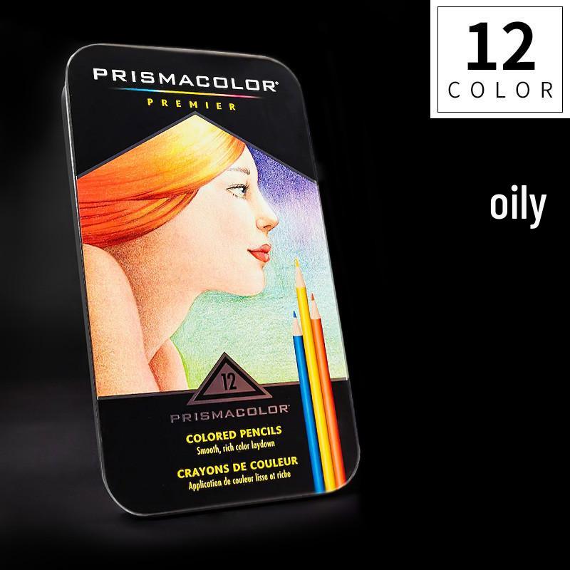 San Fu Prismacolor 150-Farben Ölbasierte Buntstifte für Kunststudenten, Dicke Mine und Leuchtende Farben