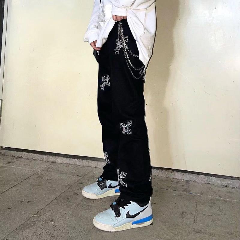 Buy Rhinestone Cross Jeans Womens 