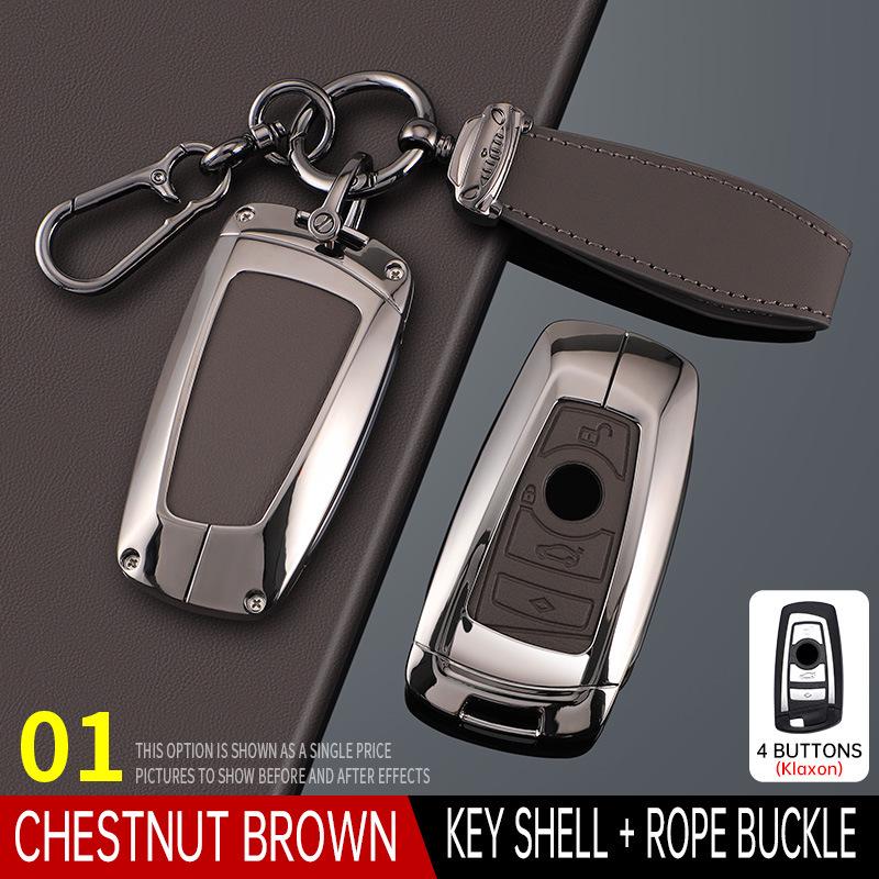 For BMW 3/5/7 Series Key Case - High-End Key Shell for Men & Women