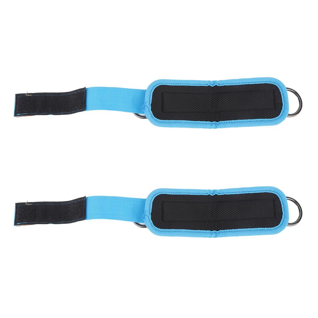 2PCS Ankle Strap for Cable Machine Kickbacks Iron D   Gym Ankle Cuff for Fitness Workout