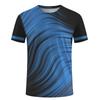 Colorful Geometric Splicing Pattern T Shirt For Men Sport 3D Printed Tees Casual Short Sleeve Round Neck Tops Street T-Shirts