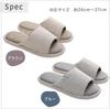 AZNABLE Indoor Washable Slippers Set for Guests, Women's and Men's, Stylish Open-Front, Set of 4 (Men's 4 Pairs)